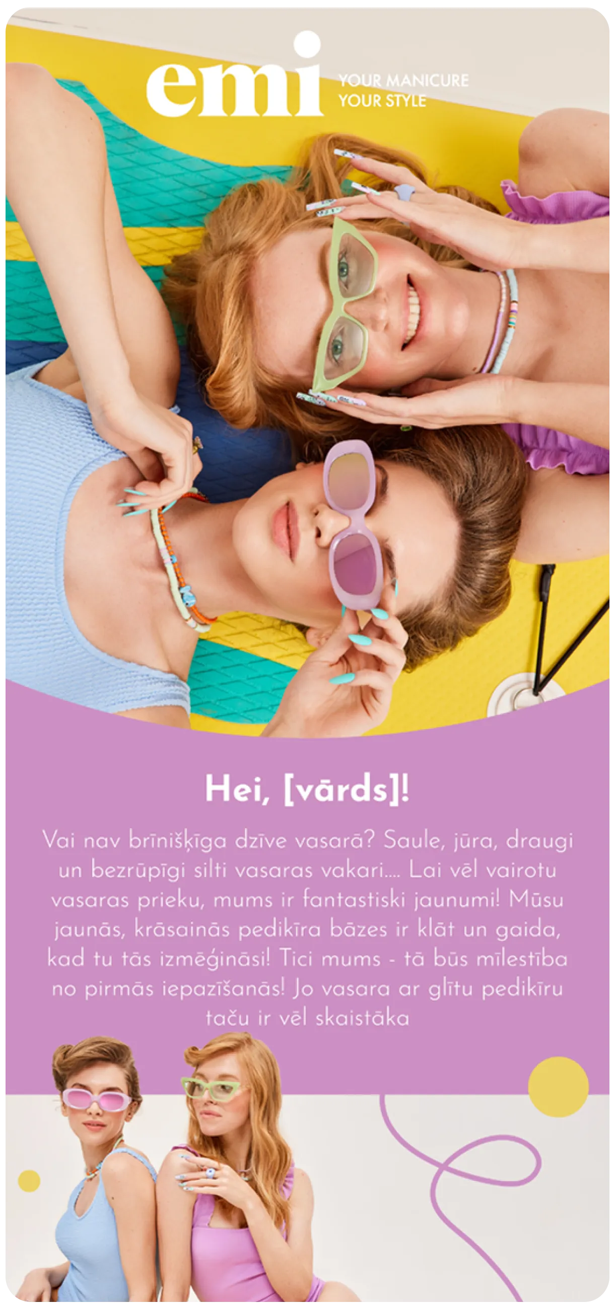 Campaigns email design 1