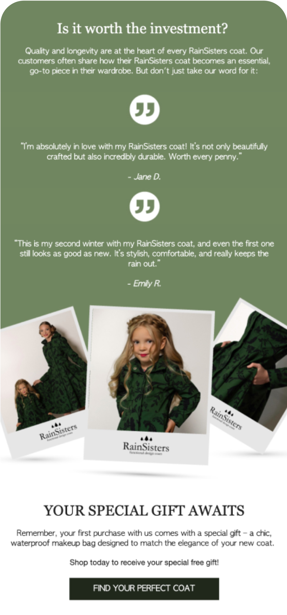 Email Campaigns email design 2